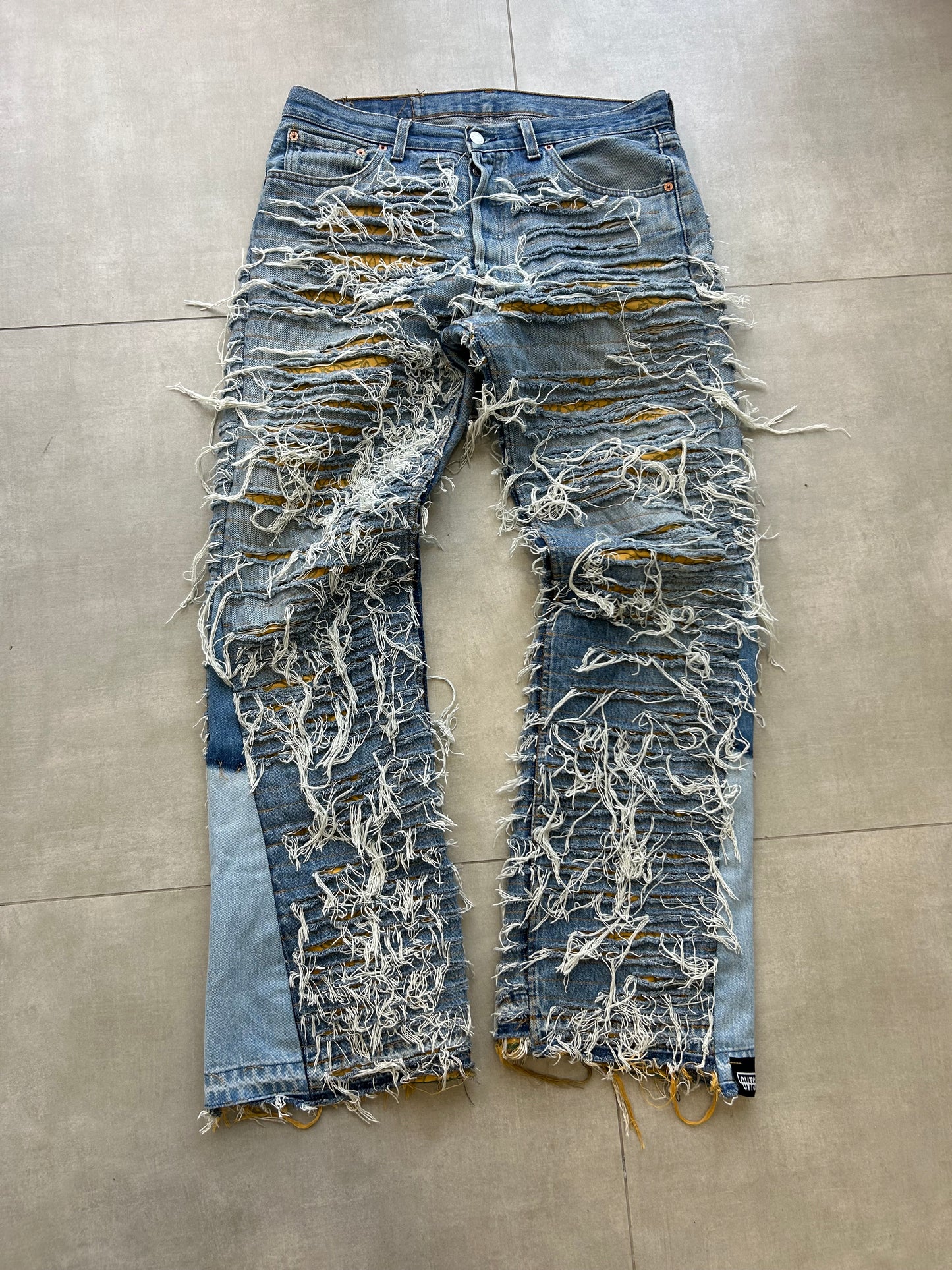 Golden rift jeans