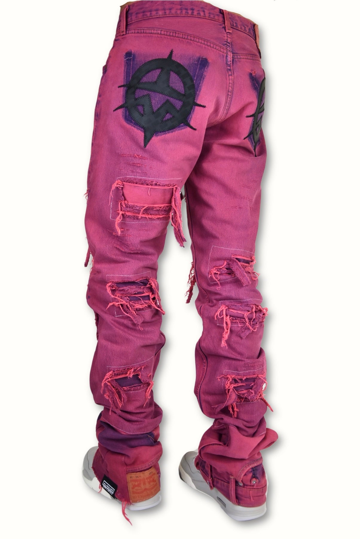 Flame jeans