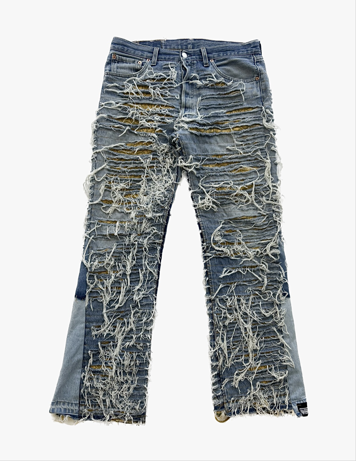 Golden rift jeans