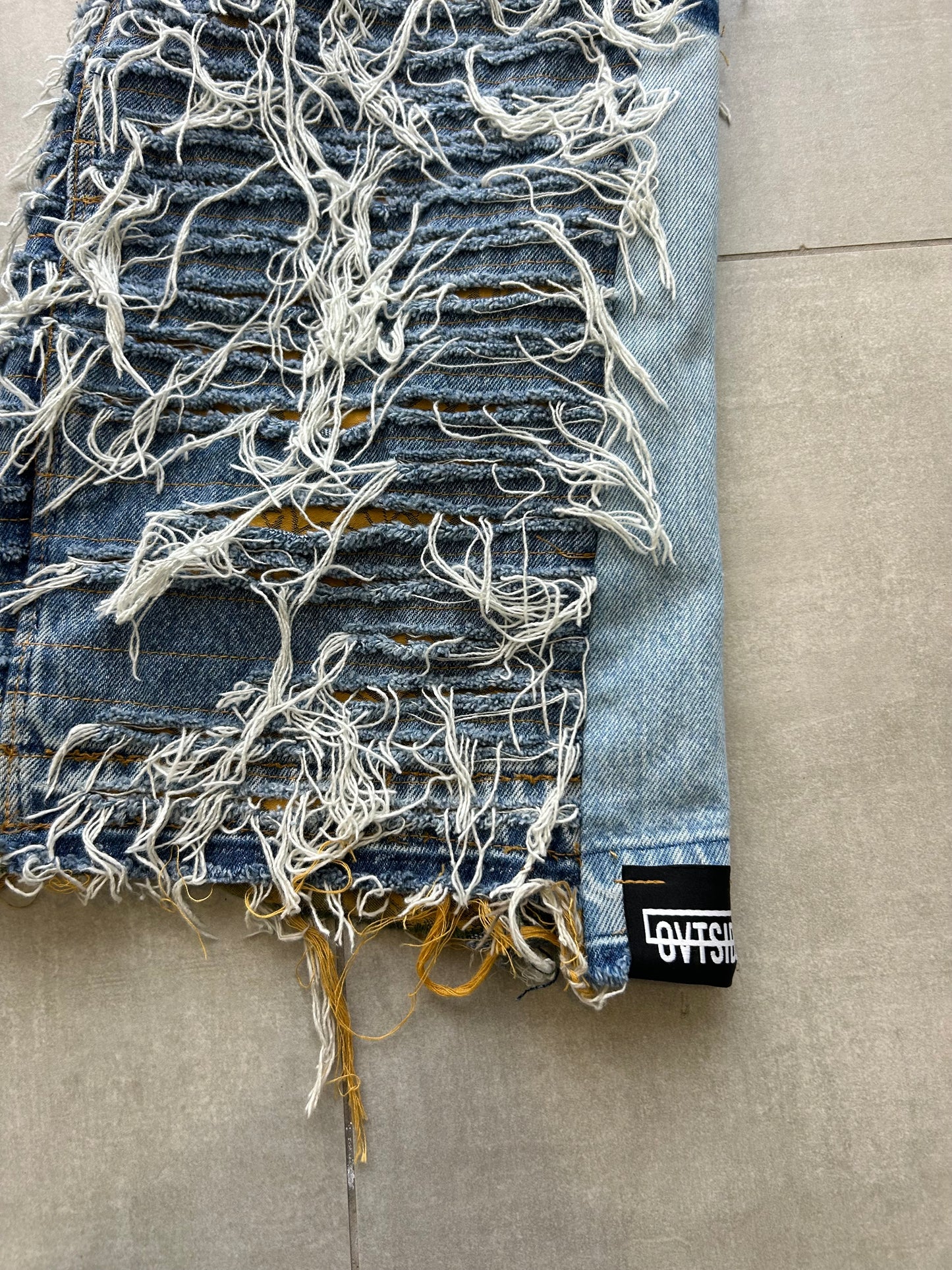 Golden rift jeans