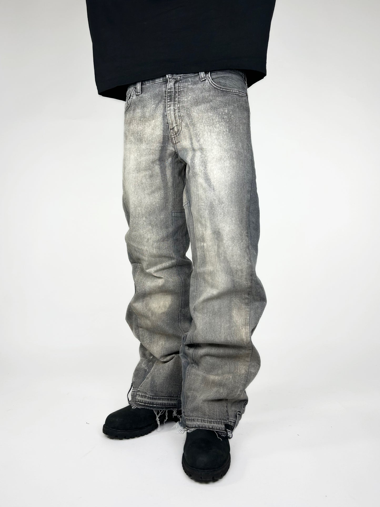 EXTRA FLARED STONE GRAY