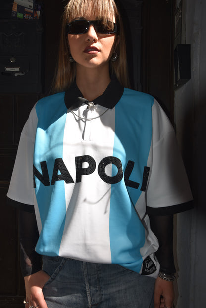 Polo jersey NA Azzurra