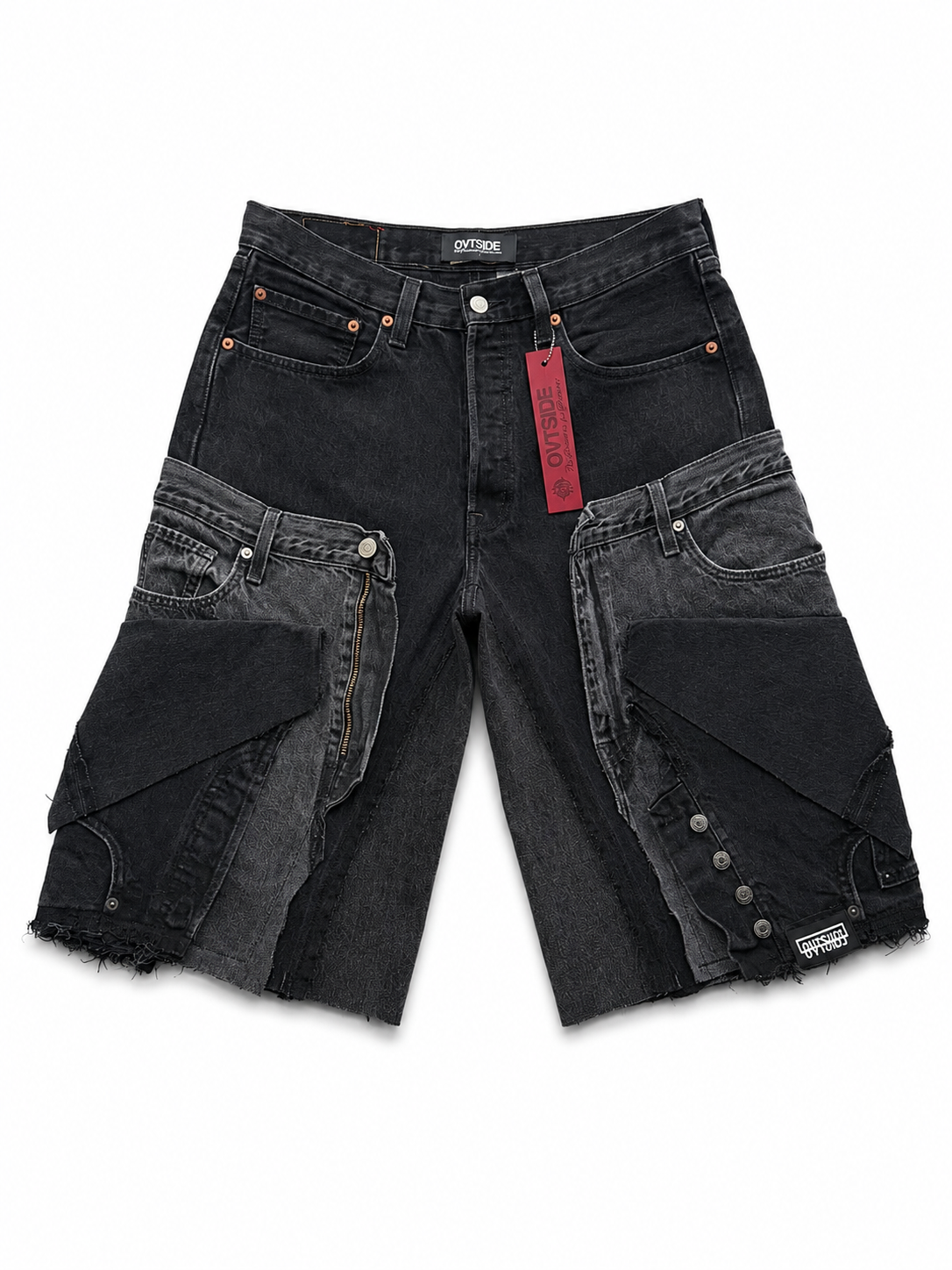 TRIPLE D SHORTS black