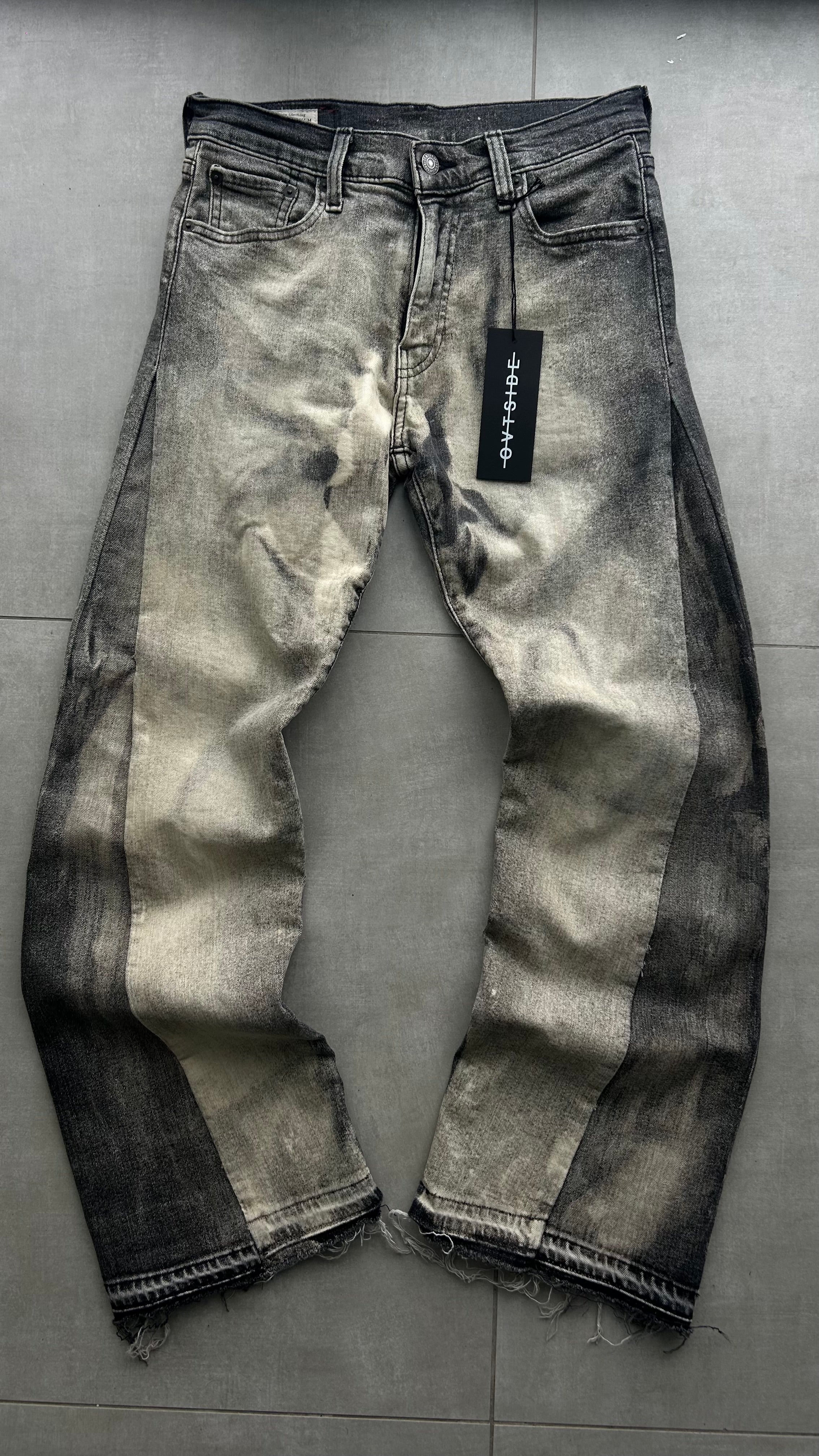 EXTRA FLARED STONE GRAY