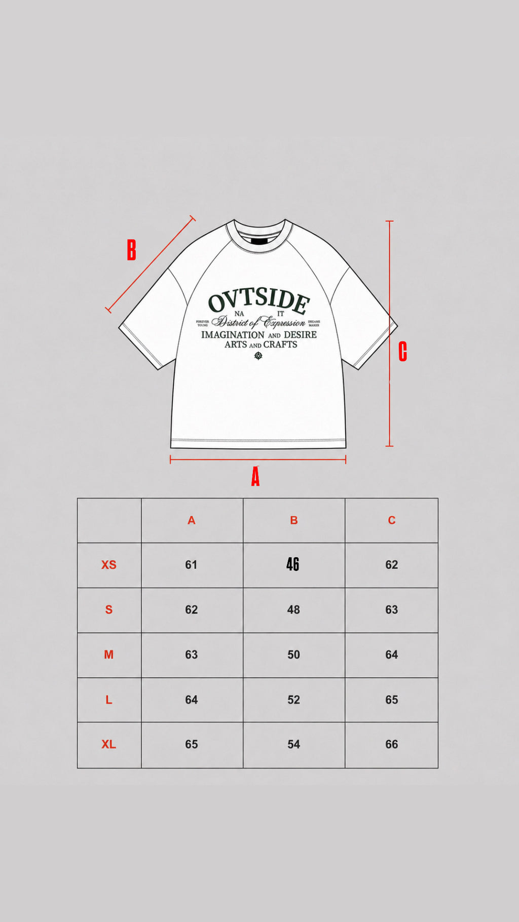 WHITE TEE district of expression