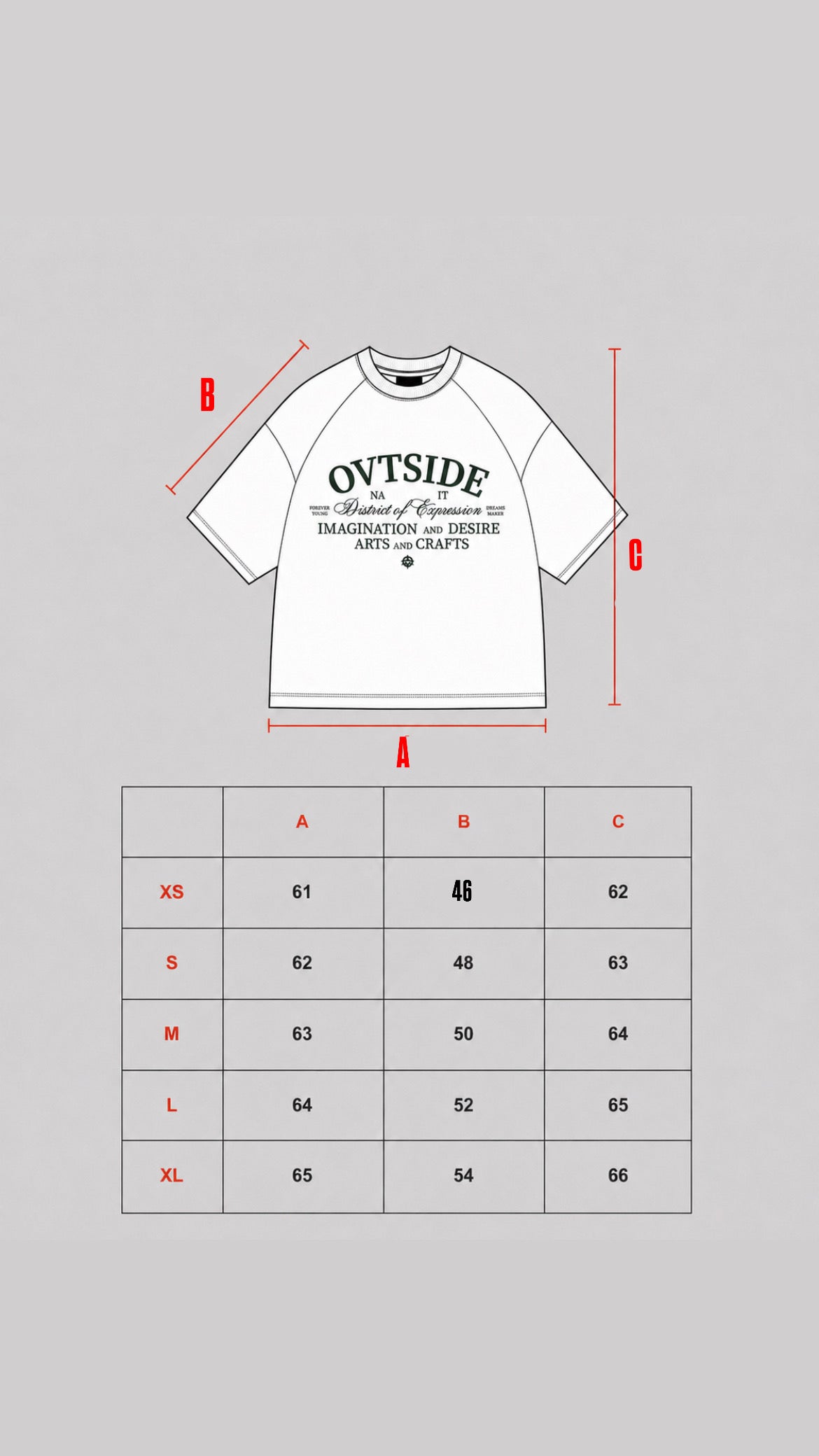 WHITE TEE district of expression