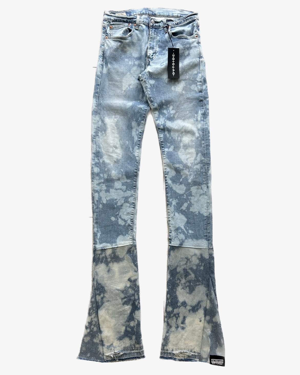 Stacked jeans
