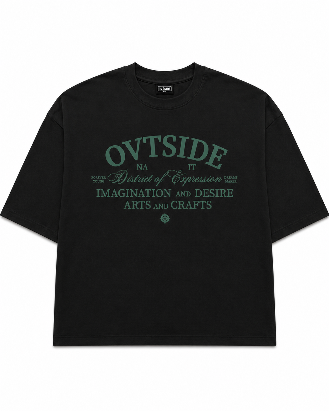 BLACK TEE district of expression