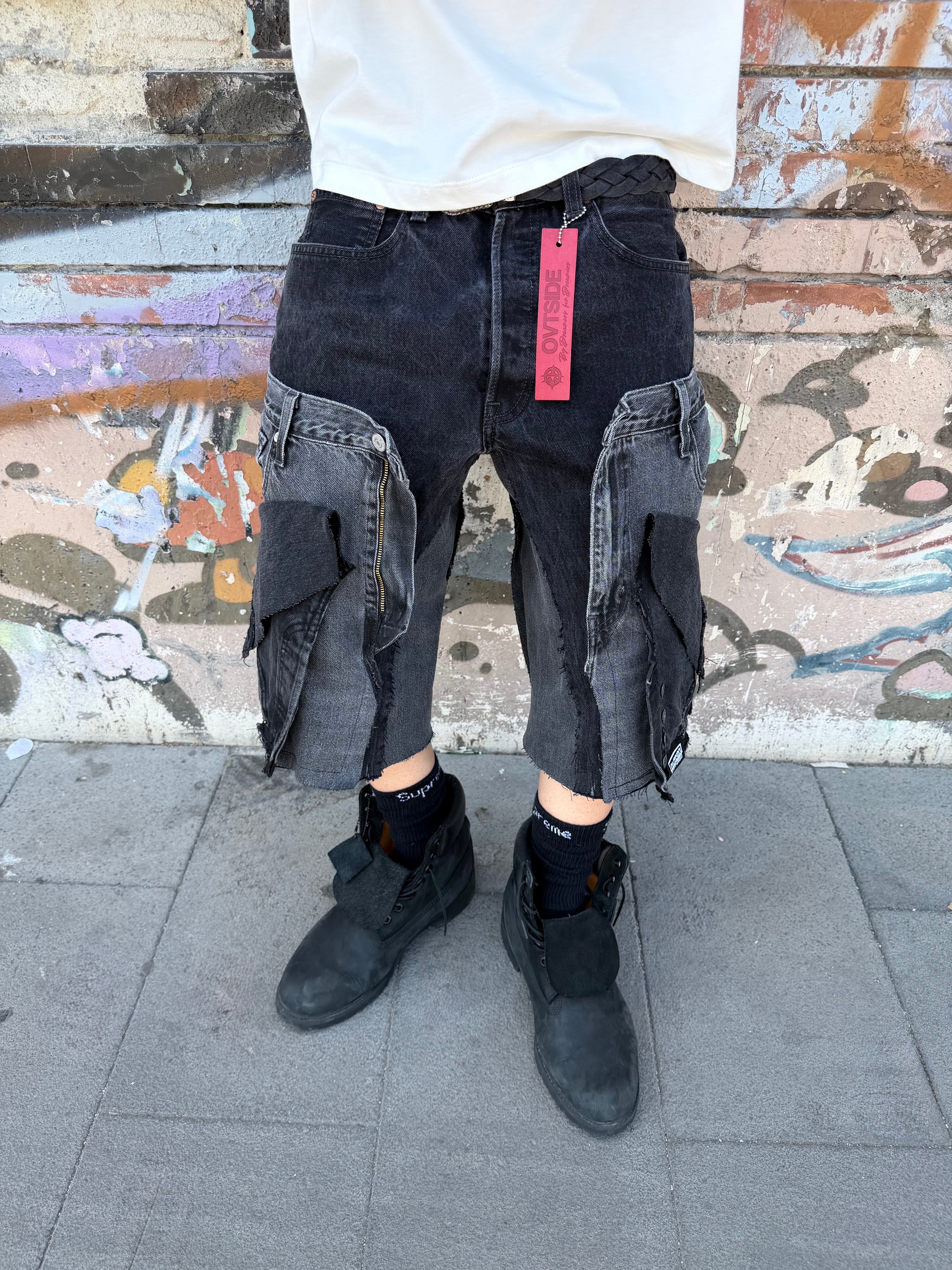 TRIPLE D SHORTS black