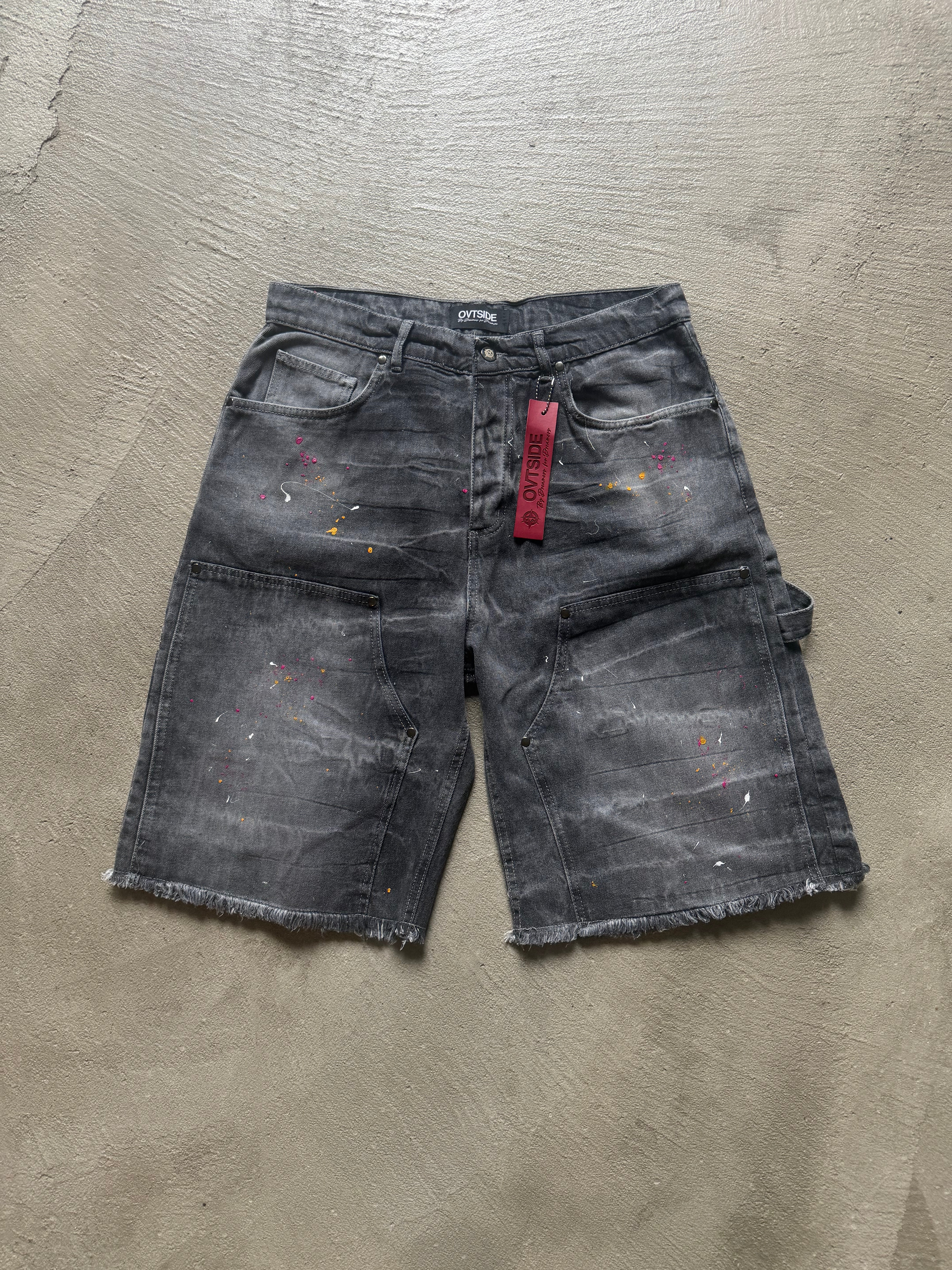 Painted custom gray carpenter