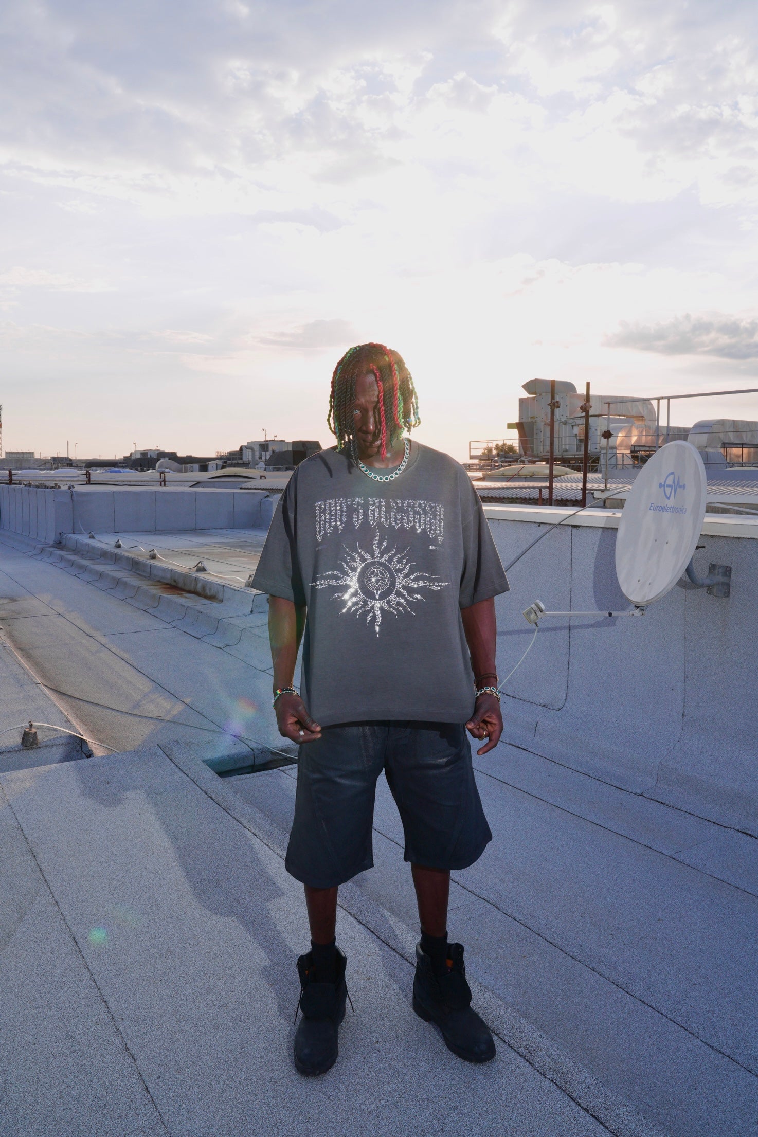 God's Bless Star tee