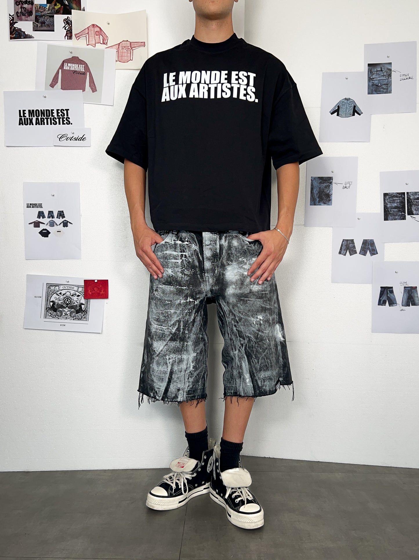 TEE aux ARTISTES black