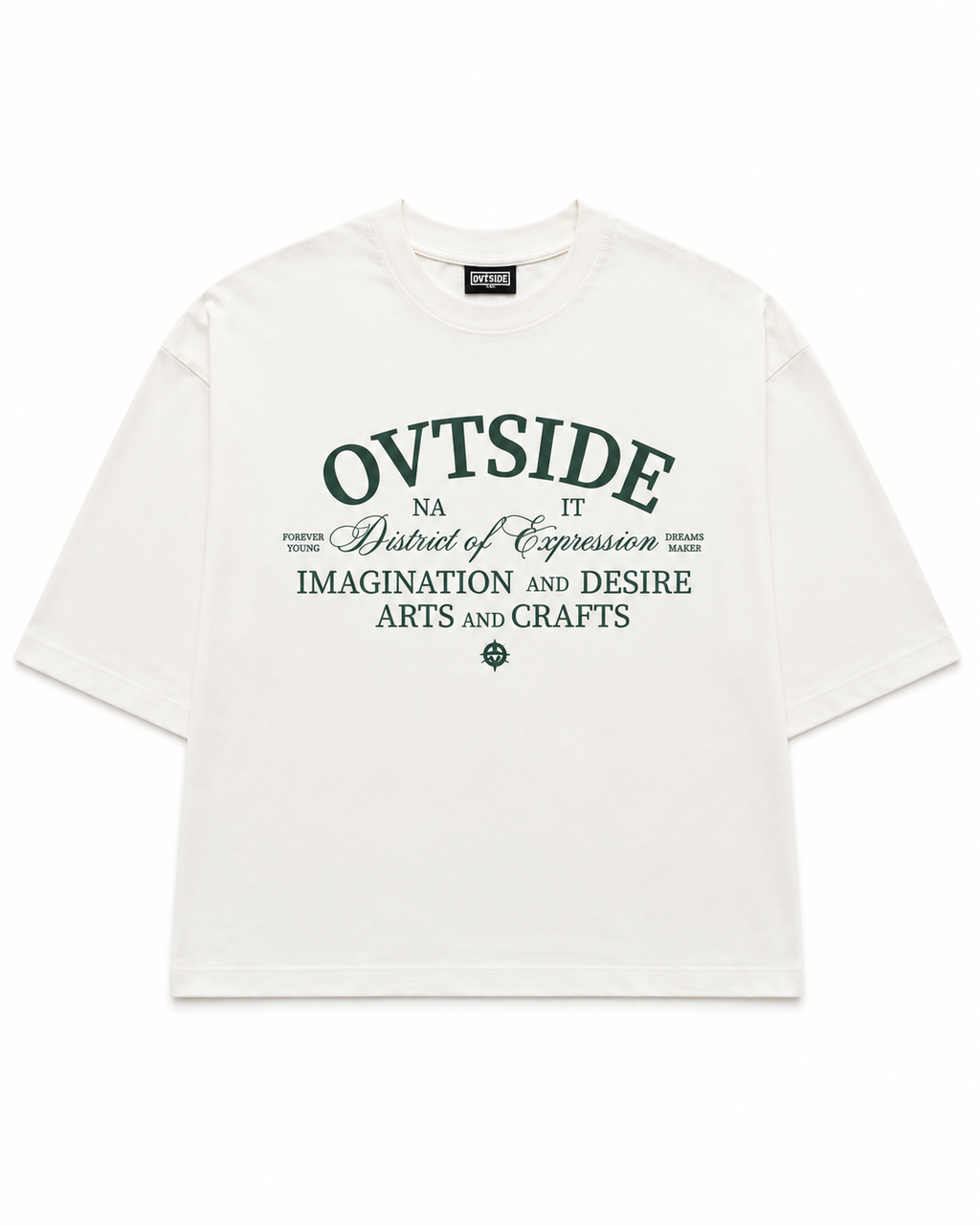 WHITE TEE district of expression