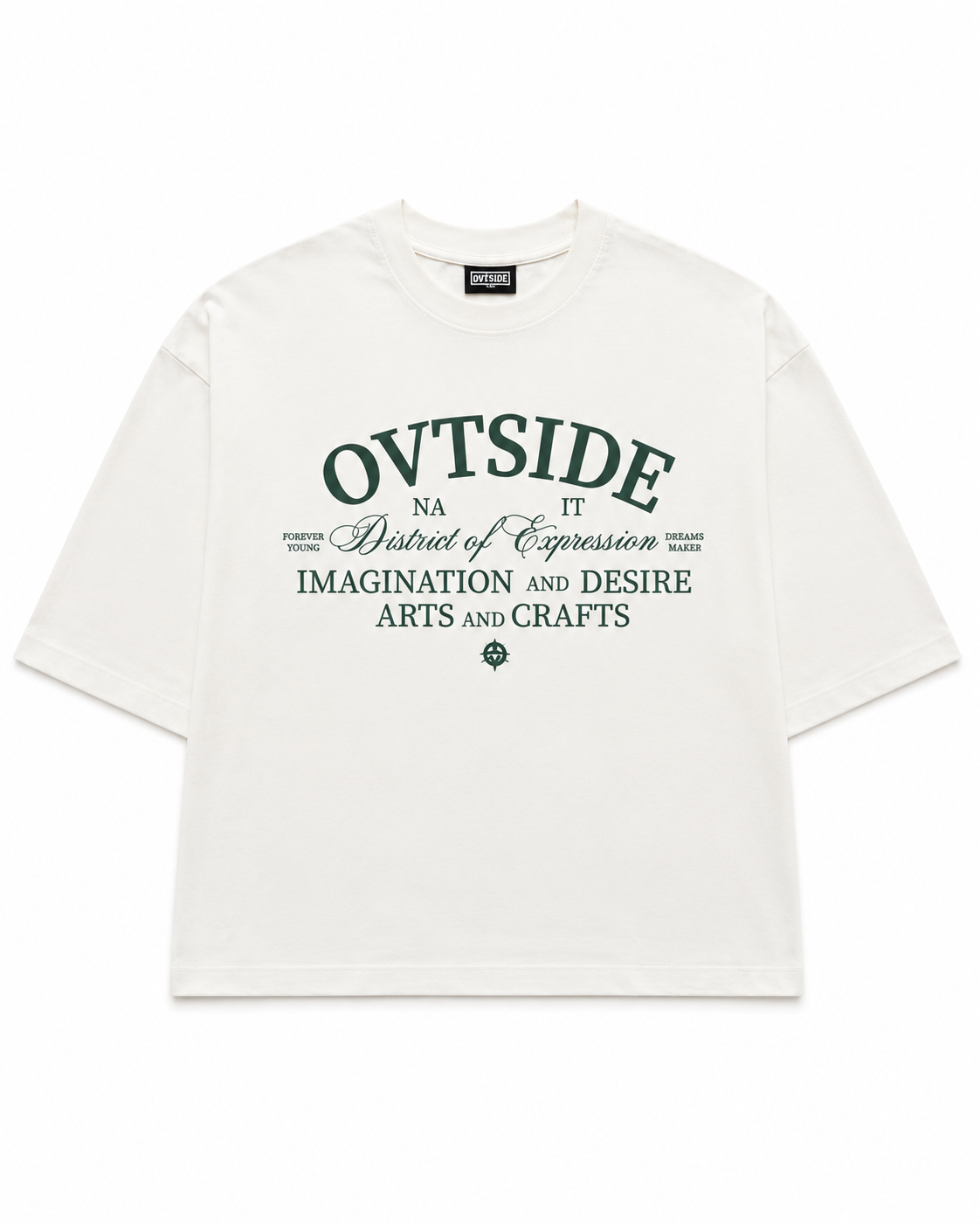 WHITE TEE district of expression