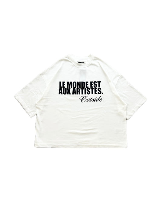 TEE aux ARTISTES white