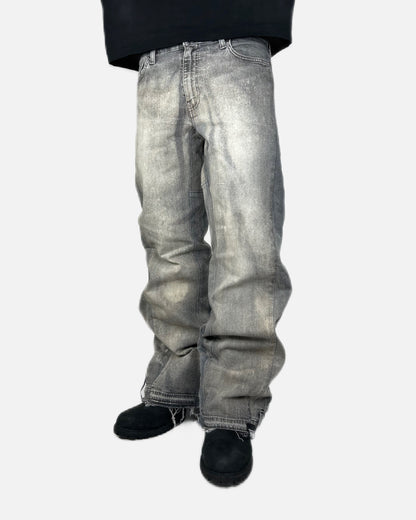 EXTRA FLARED STONE GRAY