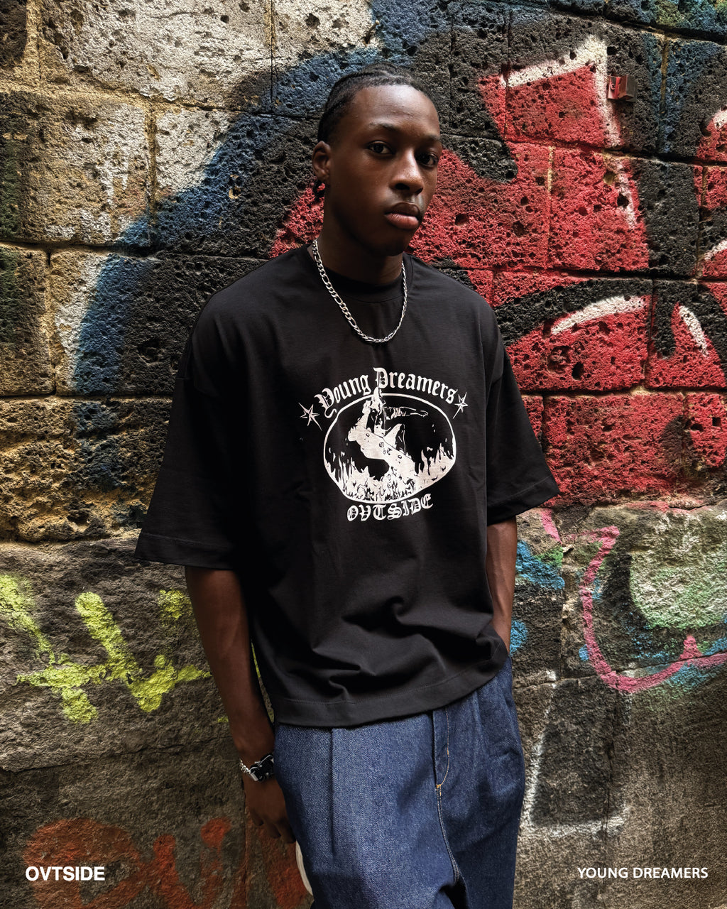 Young Dreamers Tee nera
