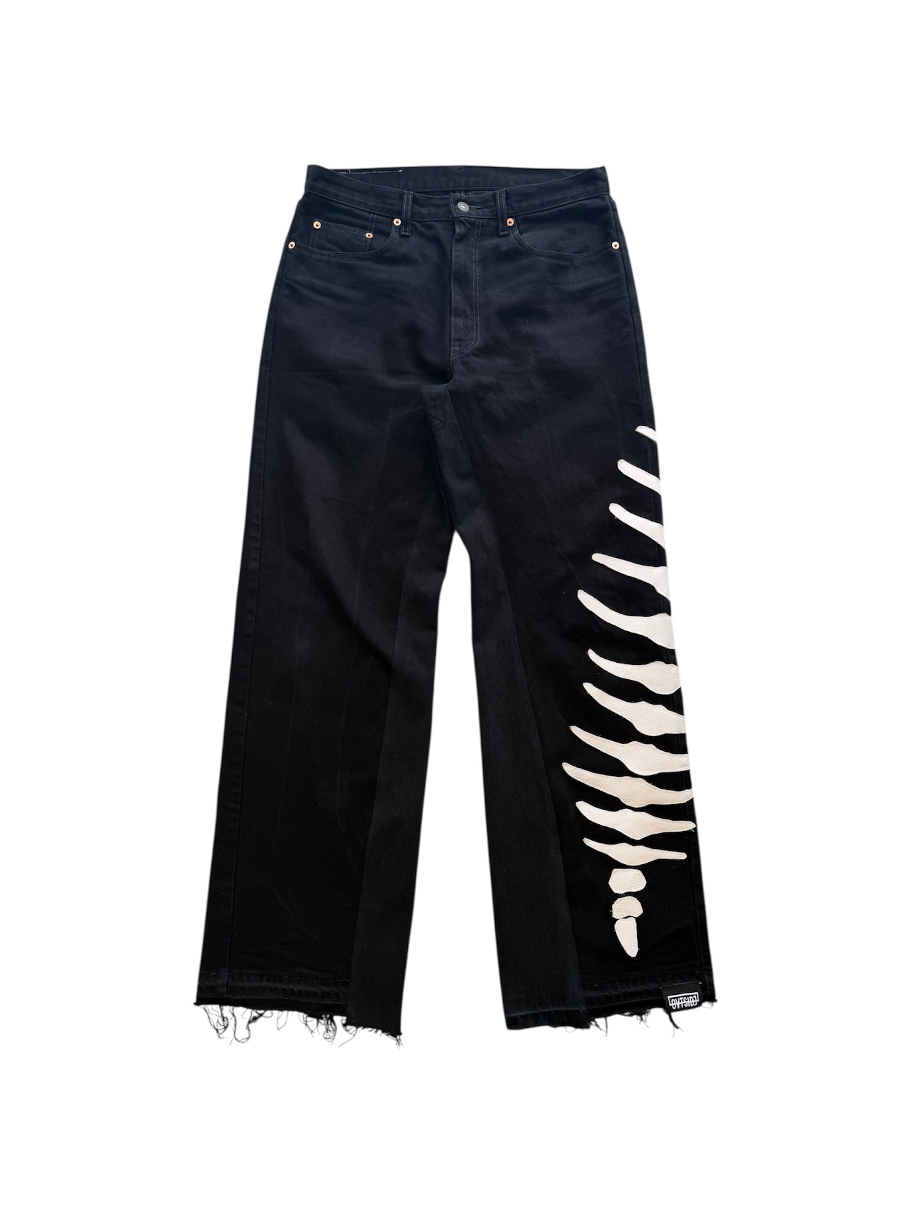SKELETON LINE JEANS