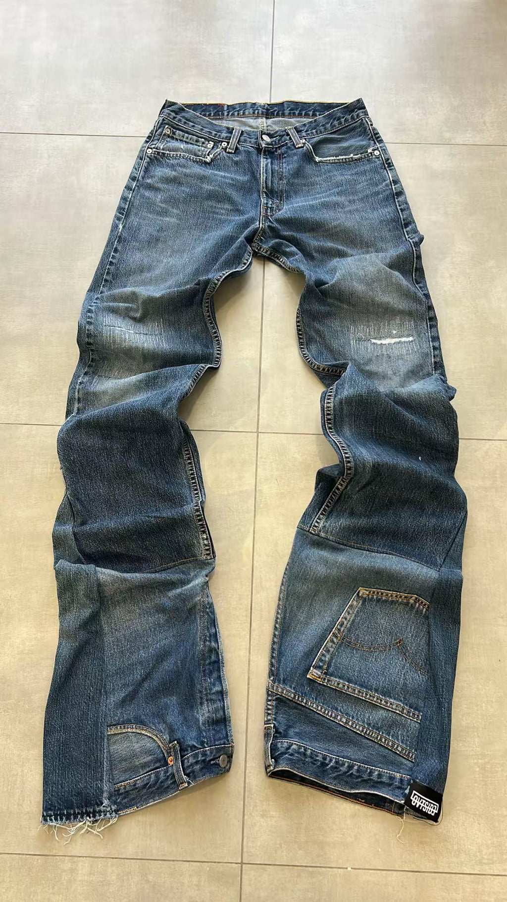 Stacked Reverse jeans