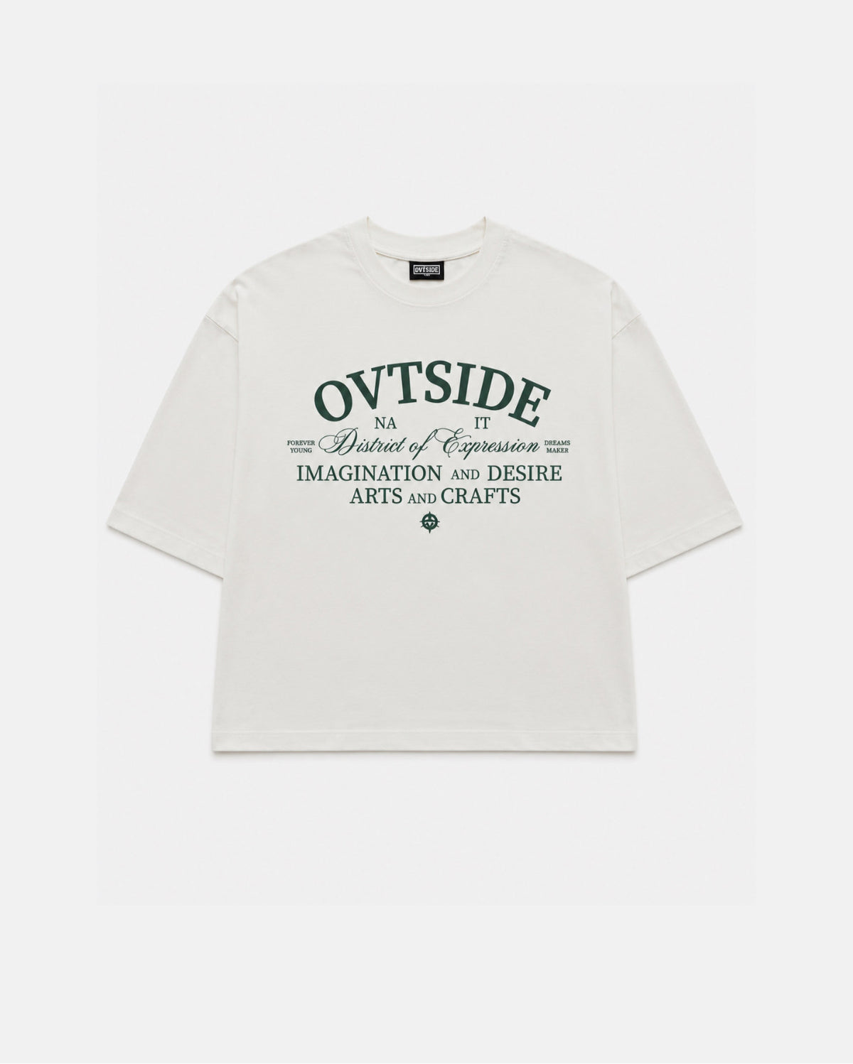 WHITE TEE district of expression