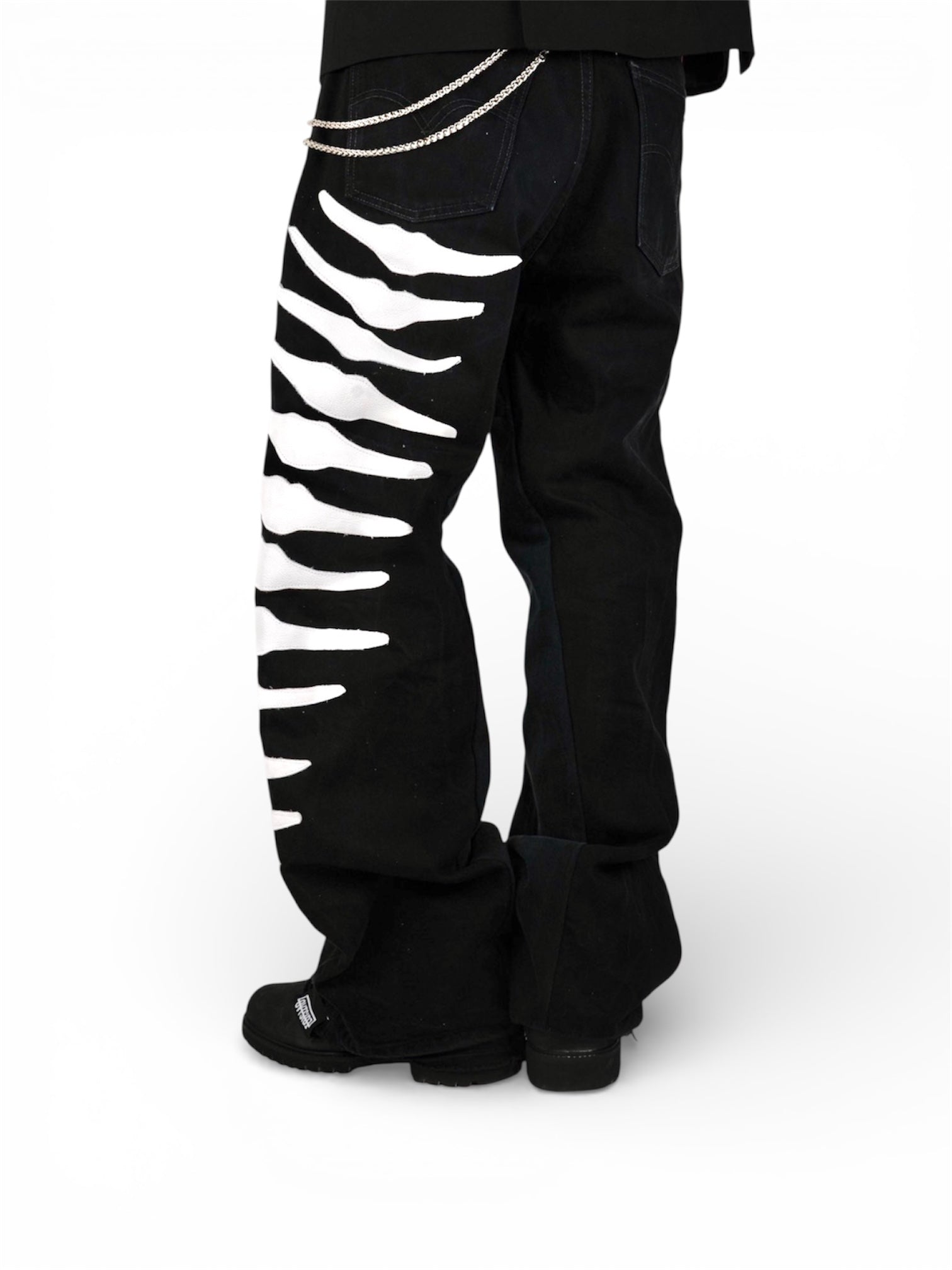 SKELETON LINE JEANS
