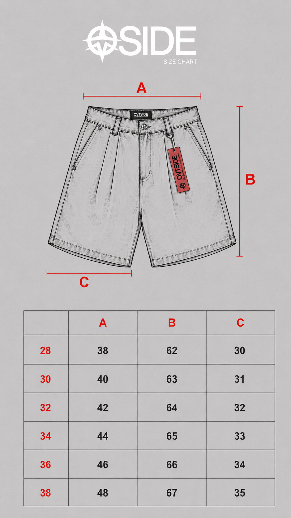 Plated shorts