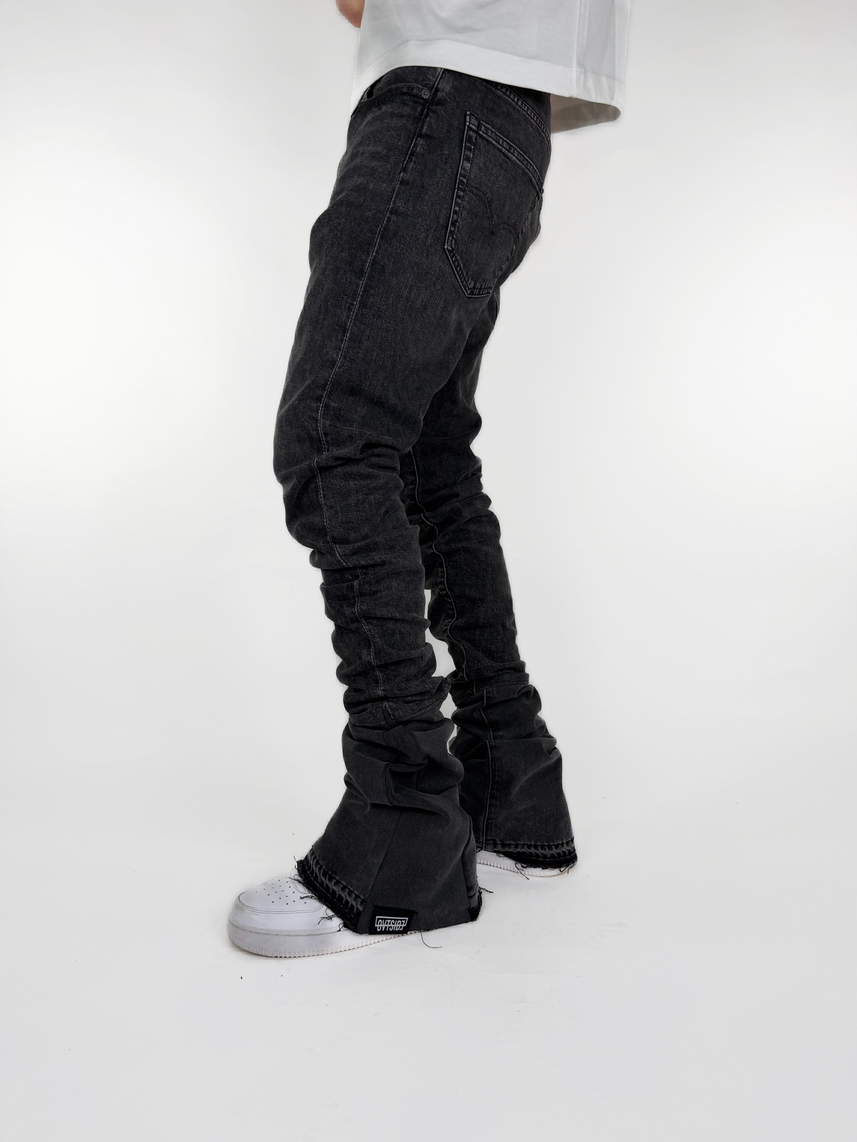Stacked jeans