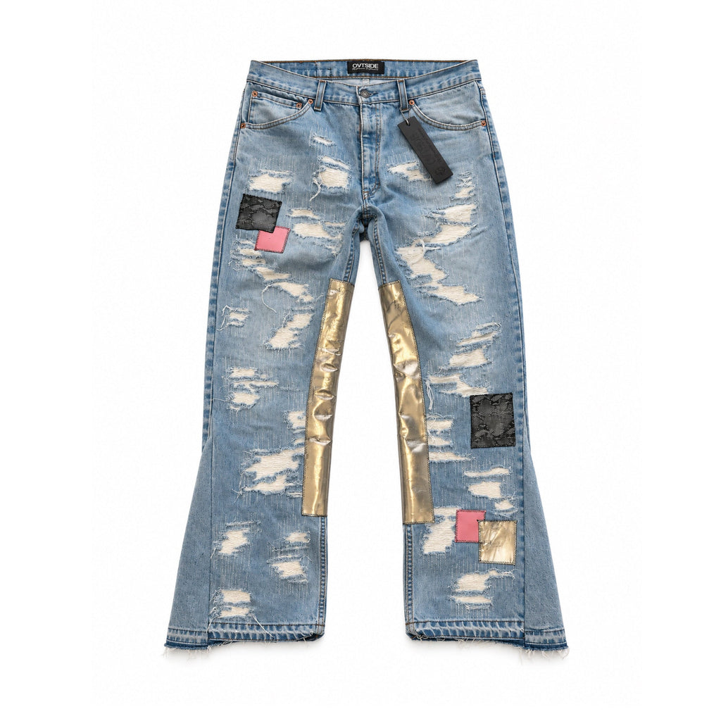 REBEL SCARS DENIM