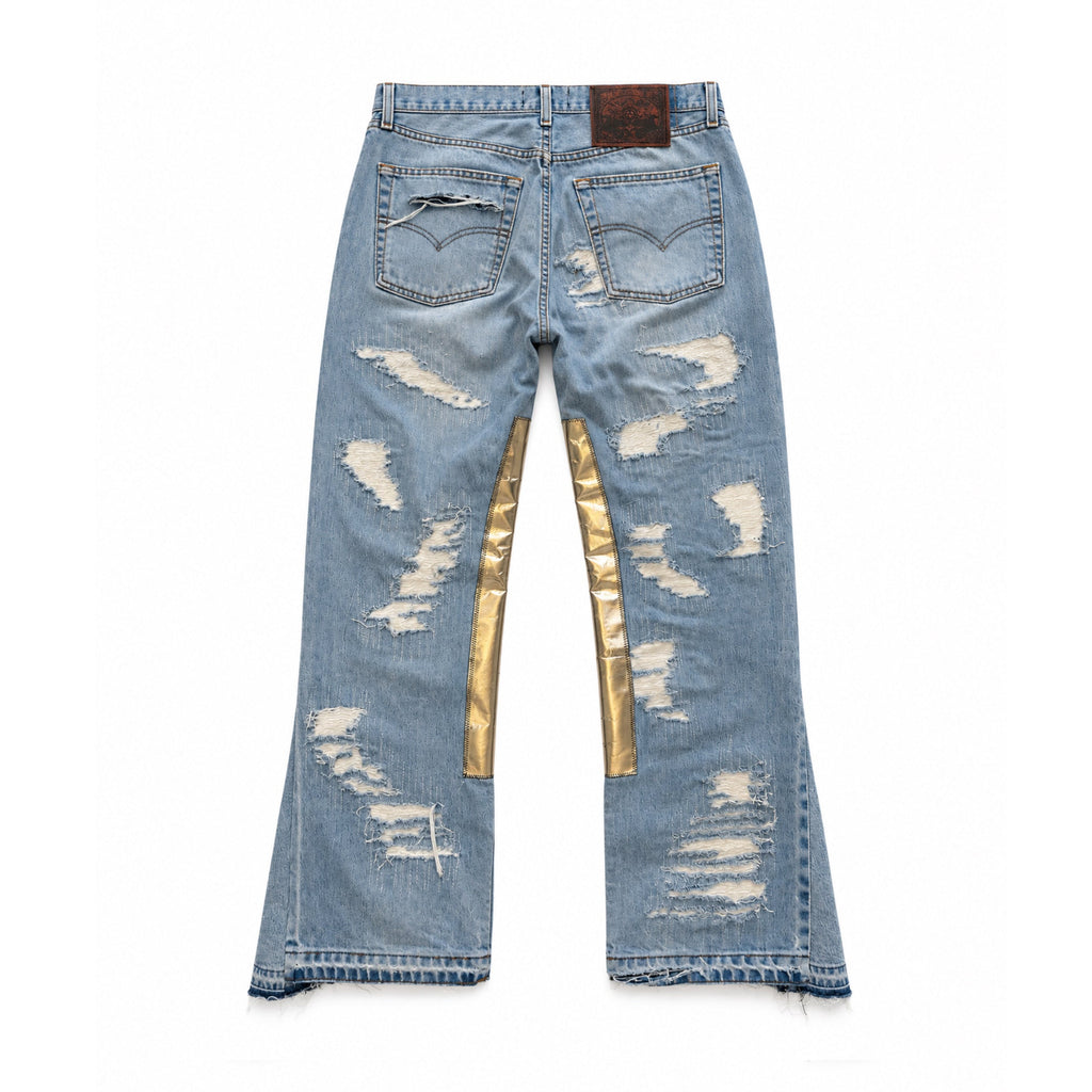 REBEL SCARS DENIM