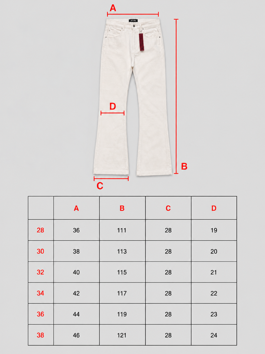 WHITE PEARL DENIM