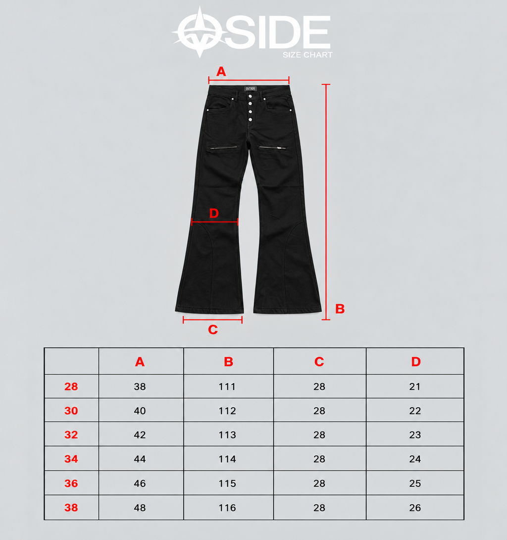 Zip Racing Denim