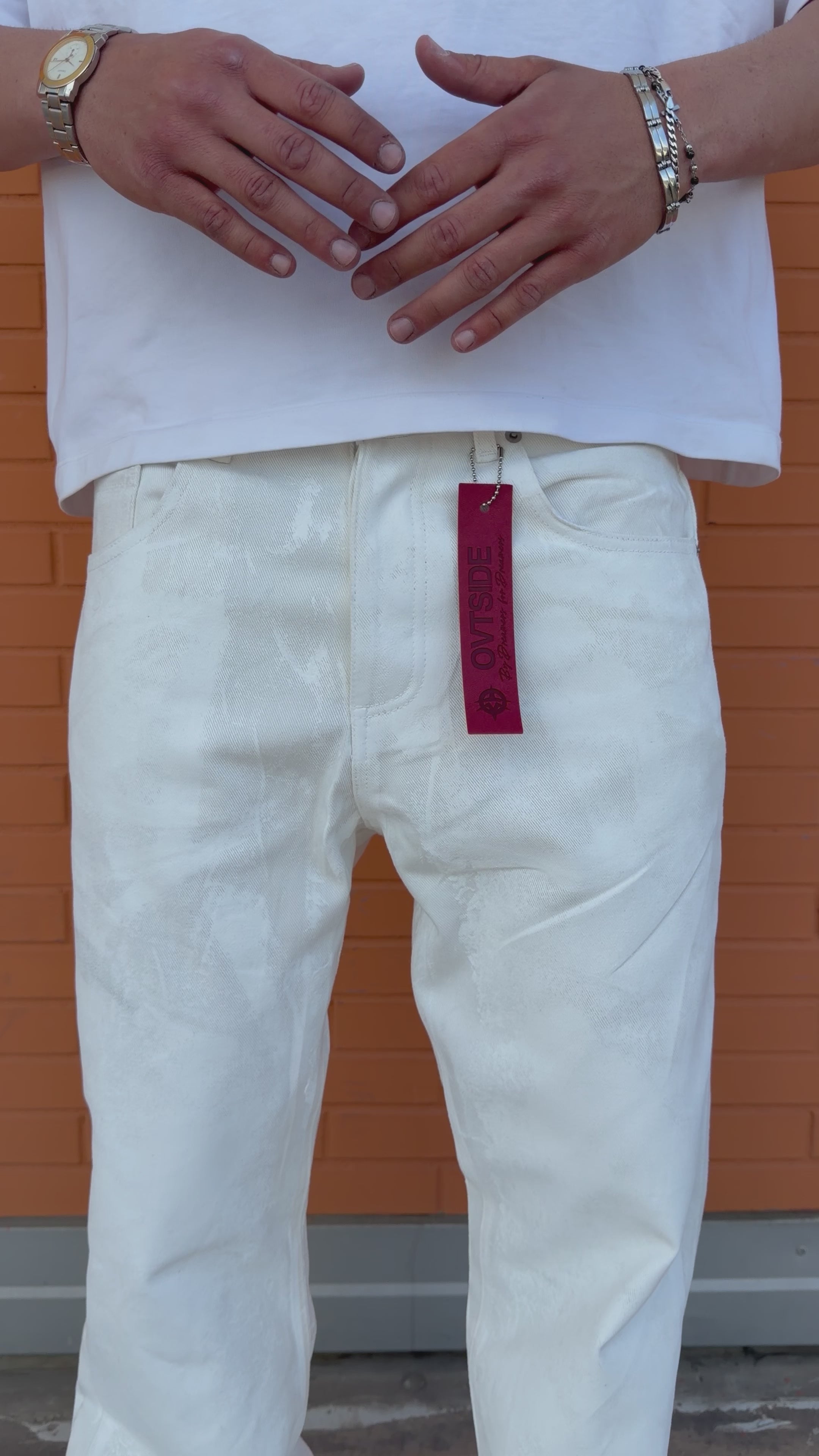 WHITE PEARL DENIM